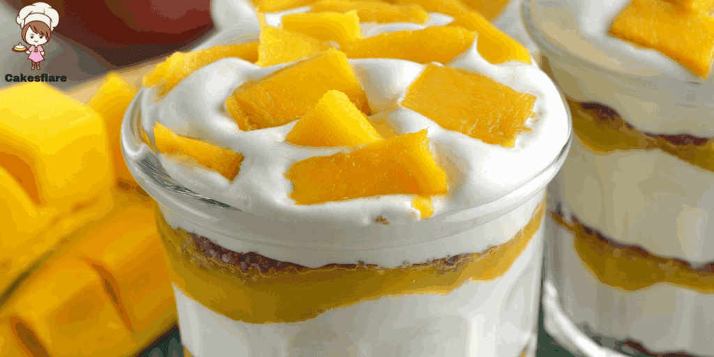 No Bake Mango Cheesecake Cups