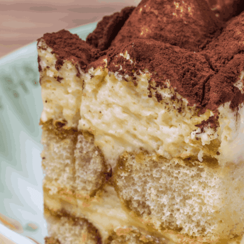 Baked Tiramisu Cheesecake