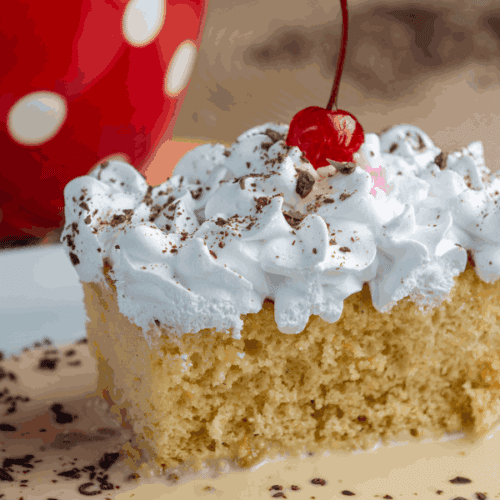 Mocha Tres Leches Cake