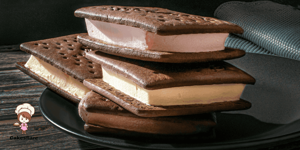 Neapolitan Ice Cream Sandwich