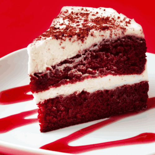 Red Velvet Cheesecake Cake