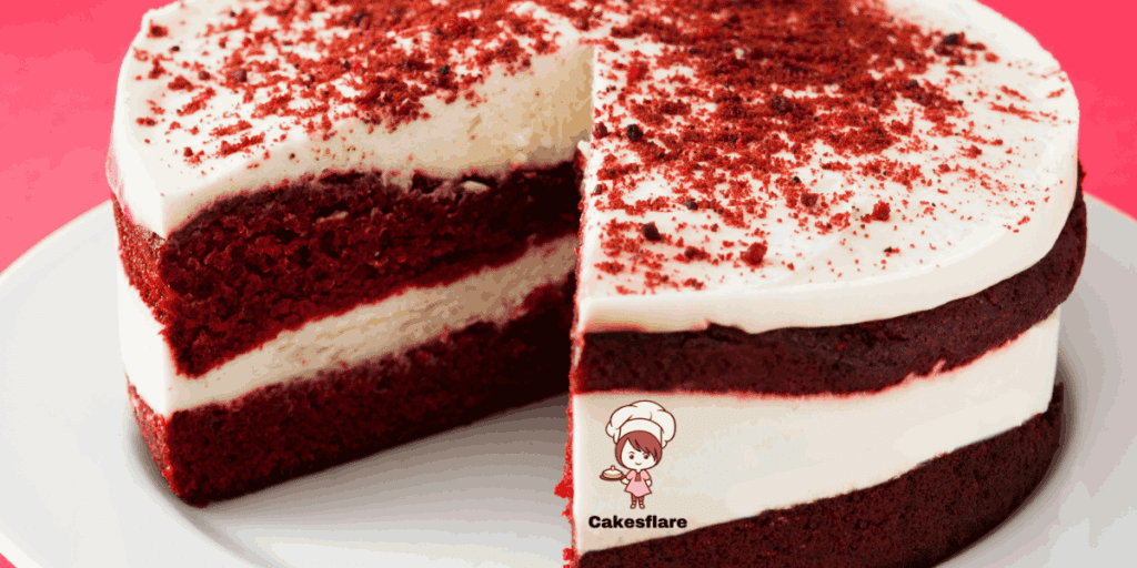 Red Velvet Cheesecake Cake