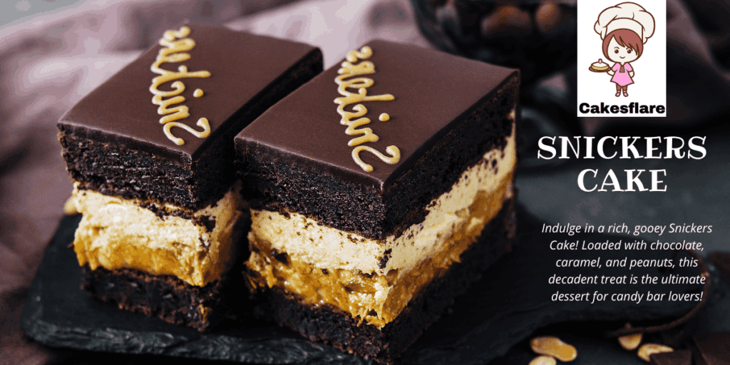 Indulge in the Ultimate Snickers Cake Delight!