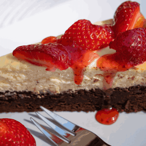 Strawberry Cheesecake Brownies